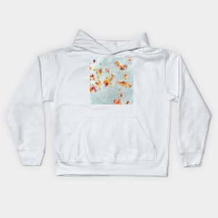 Leaves - Brown Kids Hoodie